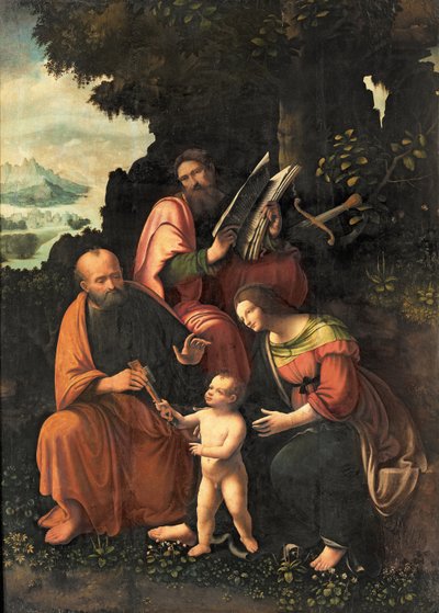 The Virgin and Child with SS. Peter and Paul by Gian Giacomo Caprotti